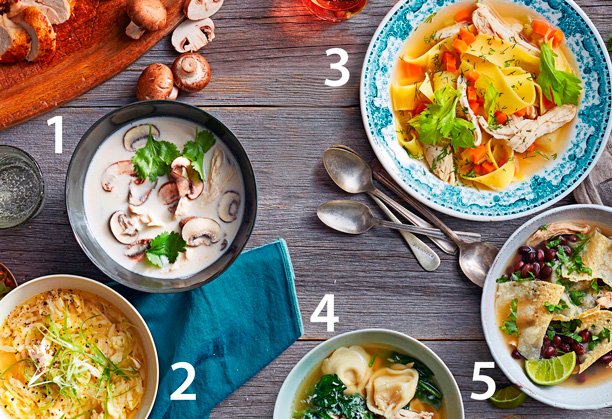 Ось це суп! 5 смачних варіантів на основі звичайного курячого бульйону